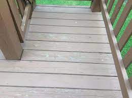 Stain Previously Painted Deck