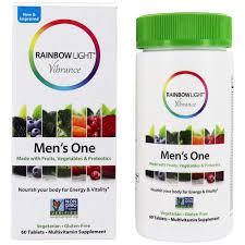 Buy Rainbow Light Vibrance Men S One Multivitamin 60 Tablets At Luckyvitamin Com