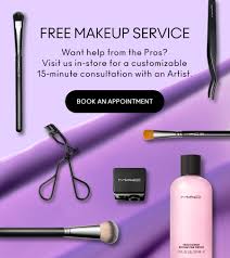 want a free makeup service mac cosmetics
