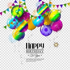 Happy Birthday To You Greeting Card Illustration Happy