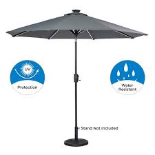 Patio Umbrella In Grey 841028g