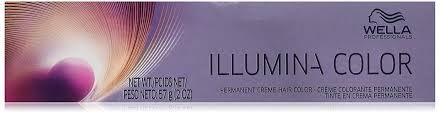Wella Illumina Permanent Creme Hair Color 9 43 Very Light Blonde Red Gold 2 Ounce
