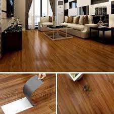 brown glossy vinyl flooring thickness