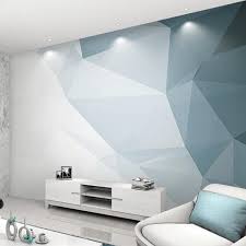 modern geometric stereoscopic wallpaper