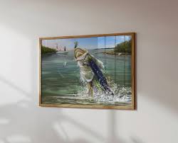 Snook Fishing Art Print By Fish Artist