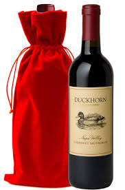 duckhorn napa valley cabernet with red