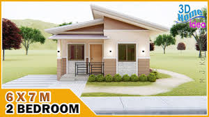 6x7m 2 bedroom pinoy bungalow house