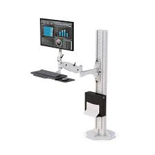afc floor stand computer monitor arm