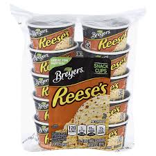 breyers reese s light snack cups ice