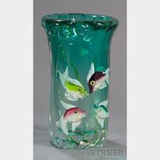 Art Glass Vase Auction