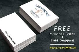 Free Business Cards Free Shipping Yes Totally Free