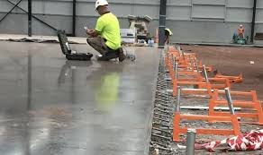 concrete slab in construction