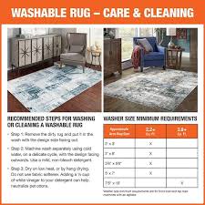 machine washable runner rug 607204