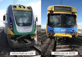 v line train 8280 and mtm train 6502