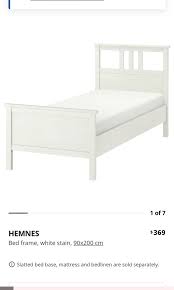 Ikea Hemnes Single Bedframe Furniture