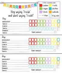 31 Matter Of Fact 21 Day Fix Container Sheet