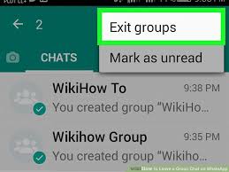 3 Ways To Leave A Group Chat On Whatsapp Wikihow
