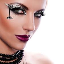 black widow reusable costume eye makeup