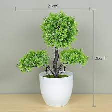 Artificial Plants Bonsai Small Tree Pot