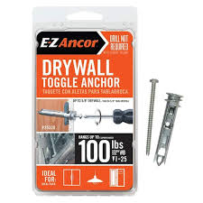 E Z Ancor Toggle Lock 100 Lbs Drywall
