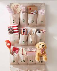 It's a great way to give gifts for a countdown to an event such as a wedding. Shoe Organizer Advent Calendar Martha Stewart