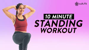 standing exercises to reduce belly fat
