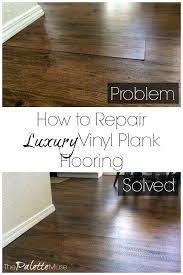 Home decorators collection vinyl plank flooring gives you the richness and deep texture of hardwood flooring with luxurious embossing for a beautiful look and feel. How To Repair Luxury Vinyl Plank Flooring The Palette Muse