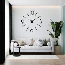 Large Modern Wall Clock 3d Wall Clock