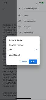 how to save a google doc as a pdf and