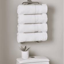 Wall Mount 4 Tier Towel Rack
