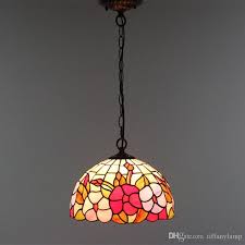 12 Inch Retro Pendant Light Fixtures Stained Glass Flowers Hanging Lamps European Creative Home Deco Living Room Kitchen Pendant Lights Pendant Lighting Shades Pendant Fixture From Tiffanylamp 101 78 Dhgate Com