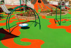 playground surface design ideas and