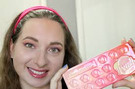 too faced sweet peach palette review