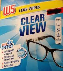 30 300 W5 Clear View Lens Wipes
