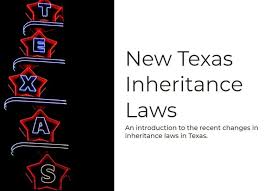 new texas inheritance laws intestate