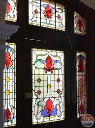 Stained Glass Doors Front Entry
