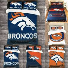 Denver Broncos Bedding Set 3pcs Duvet
