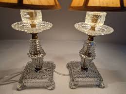 Antique Art Deco Glass Lamps Arts