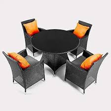 Universal Furniture Black Patio Table