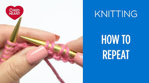 How To Read Knit Pattern Repeats Multiples Beginner Knitting Teach Video 13