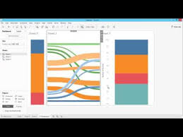 Tableau Tutorial 59 Sankey Diagram A Relatively Easy Way Without Data Preparation