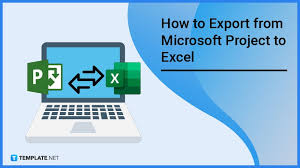 to export from microsoft project to excel
