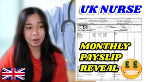 2021 uk nhs nurse monthly salary