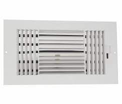 Duct Size 3 Way White Wall Ceiling Vent