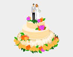 Application on white background wedding cake icon vector from event collection. Cake Clip Art Wedding Cake Clipart Cliparts Cartoons Jing Fm