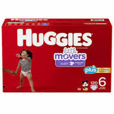 Outfit your little mover in functionally comfortable baby essentials with the huggies little movers disposable diapers. 120 Huggies Little Movers Plus Diapers Size 6 For Sale Online Ebay
