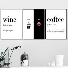 3.6 out of 5 stars. Black White Coffee Wall Art Canvas Painting Modern Minimalist Poster Wine Print Picture Dining Room Decoration Kitchen Decor Buy At The Price Of 5 06 In Aliexpress Com Imall Com