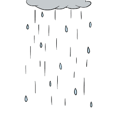 to draw rain really easy drawing tutorial