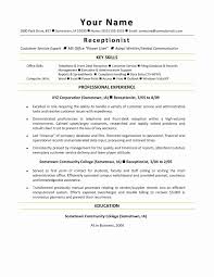 Type A Resume Unique Different Types Resumes Fresh Resume Sample For