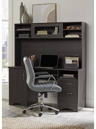 Shop for desk hutch online at target. Realspace Pelingo 56 W Desk With Hutch 64 H X 55 12 W X 23 D Dark Gray Office Depot